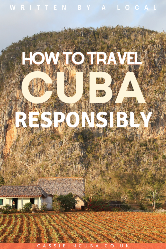 travel Cuba responsibly