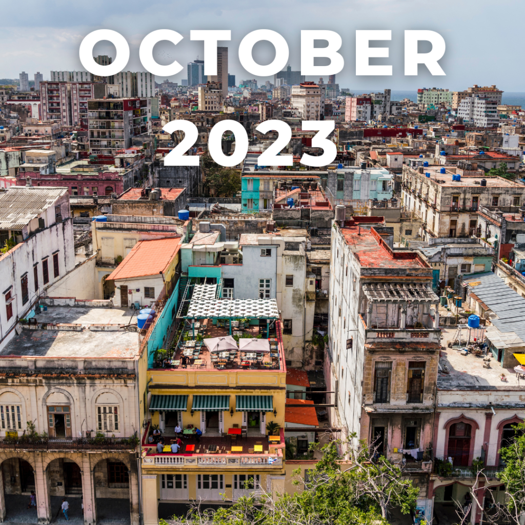 Cuba October 2023