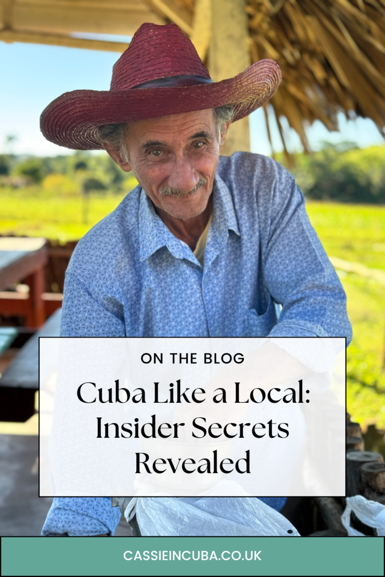 pinterest pin for Cuba Like A Local blog post